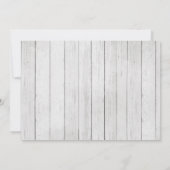 ナチュラルなムースのベビーシャワー招待状 招待状 (裏面)