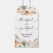 ナチュラルな感謝祭のギフトタグ りんご ギフトタグ (正面)