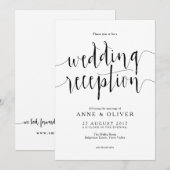 ナチュラルな結婚式の招待状 招待状 (正面/裏面)