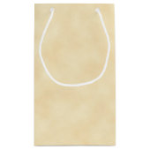 ナチュラルアンティークパーチメント紙ルック スモールペーパーバッグ (裏面)