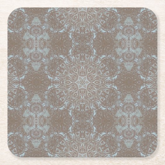 ナチュラルアートストーン&サンド スクエアペーパーコースター (正面)