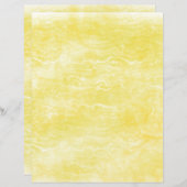 ナチュラルイエローマーブルスクラップブック作り紙 (正面/裏面)