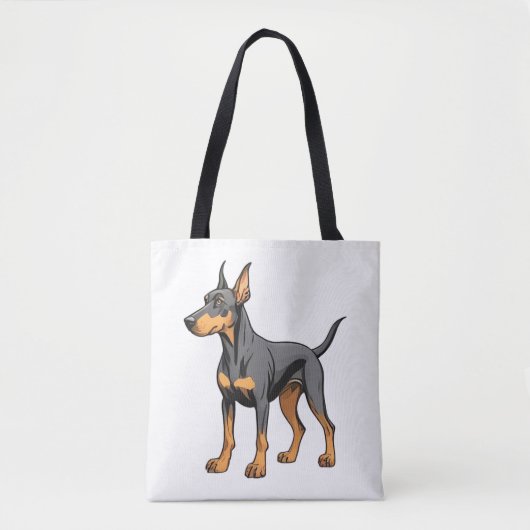 ナチュラルイヤードバーマンアートクラシックプリントTシャツ トートバッグ (正面)