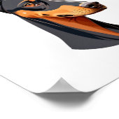 ナチュラルイヤードバーマン ポスター (角)