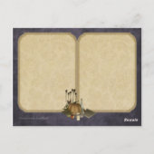 ナチュラルウィッチカスタマイズ可能なはがき ポストカード (裏面)