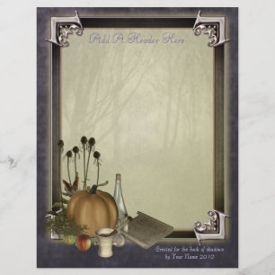 ナチュラルウィッチ筆記用紙