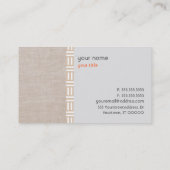 ナチュラルウェイ名刺 名刺 (裏面)