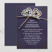 ナチュラルウェディングの招待状 招待状 (正面/裏面)