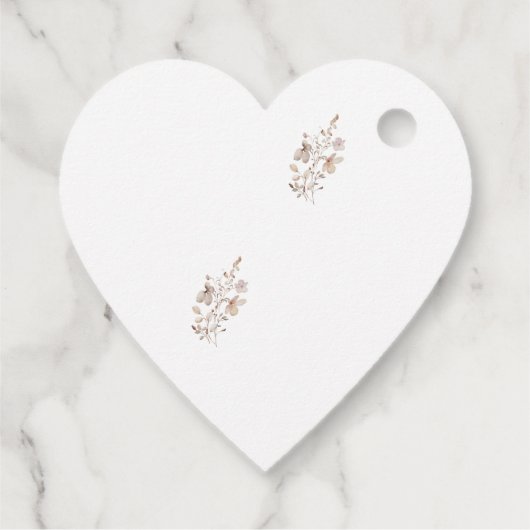 ナチュラルウェディング ギフトラベル フェイバータグ (裏面)