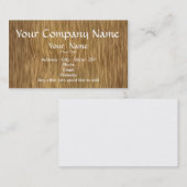 ナチュラルウッドカスタム背景名刺 名刺 (正面/裏面)