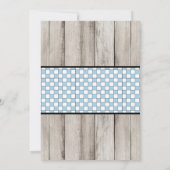 ナチュラルウッドボーイカップルベイビーQスプリンクラーシャワー 招待状 (裏面)