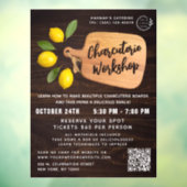 ナチュラルウッド カッティングボード シトラス キッチンスクリプト 窓デカール ウィンドウサイン (シート3)