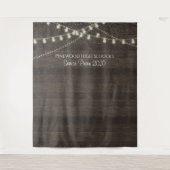 ナチュラルウッド プロムダンス バックドロップ タペストリー (正面)