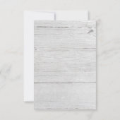 ナチュラルウッド&ボタニカルリーフリース・セーブ・ザ・デート 招待状 (裏面)