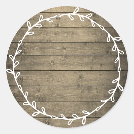 ナチュラルウッド 自家製 ラベル (正面)