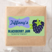 ナチュラルオーガニック |ブラックベリージャム |手作りジャム ラベル (インサイチュ)