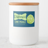 ナチュラルオーガニック |ライムピクレ |自家製ピックル フードラベル (正面)