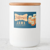 ナチュラルオーガニック | Orange Marmalade |手作りジャム フードラベル (正面)