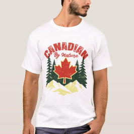 ナチュラルカナディアンヴィンテージ・ワイルダーネスデザイン Tシャツ
