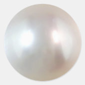 ナチュラルカラータヒチアンネックレスパール ラウンドシール (正面)