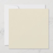 ナチュラルカントリー メイソンジャー ブライダルシャワー 招待状 (裏面)