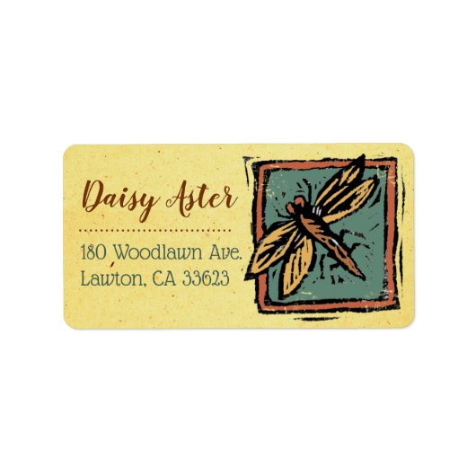 ナチュラルガーデン 返信先ラベル ラベル (正面)