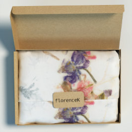 ナチュラルクラフトフローラバラ花びらアイリスバラピンク ラッピングペーパー