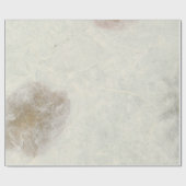 ナチュラルクラフトフローラバラ花びらブロンズアイボリー ラッピングペーパー (フラット)