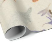 ナチュラルクラフトフローラ忘れ花びらムルベリー – me-not ラッピングペーパー (ロールコーナー)