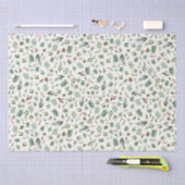 ナチュラルクリーム自然クリスマス 薄葉紙 (クラフト)