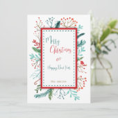 ナチュラルクリ素朴スマス シーズンカード (スタンド正面)