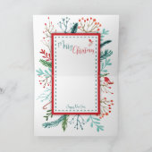 ナチュラルクリ素朴スマス シーズンカード (内部)