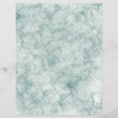 ナチュラルグリーンマーブルスクラップブック作り紙 (裏面)