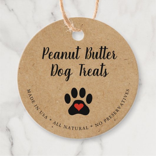 ナチュラルグルメドッグ素朴治療 フェイバータグ (正面)