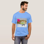 ナチュラルコルクテクスチャーTシャツ Tシャツ (正面フル)