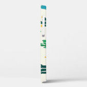 ナチュラルサボテン：フォークアートシームレス。 Case-Mate iPhoneケース (裏面 / 左)