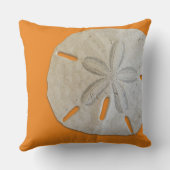 ナチュラルサンドドルオレンジビーチデコール アウトドアクッション (裏面)