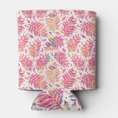 ナチュラルスケッチ：シームレスプラントパターン 缶クーラー (裏面)