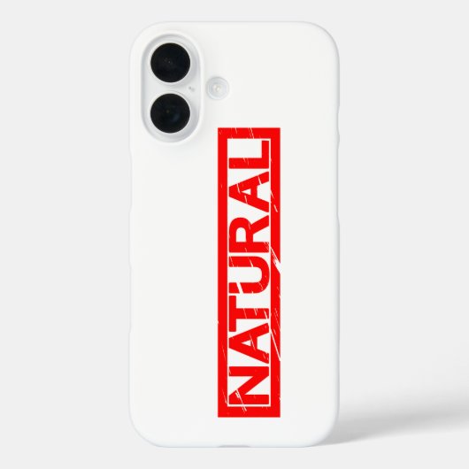 ナチュラルスタンプ Case-Mate iPhoneケース (裏面)
