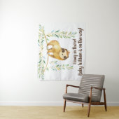 ナチュラルスロー 赤ちゃんのお祝い 背景 タペストリー (インサイチュ)