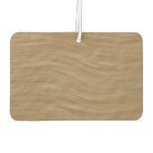 ナチュラルタンサンドストーンの背景 カーエアーフレッシュナー (裏面)