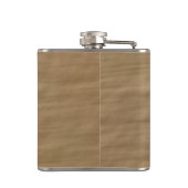 ナチュラルタンサンドストーンの背景 フラスク (裏面)