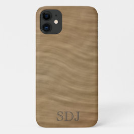 ナチュラルタンサンドストーンモノグラム iPhone 11 ケース
