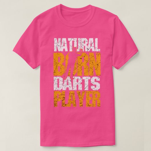 ナチュラルダッ生まれトプレイヤー Tシャツ (デザイン正面)