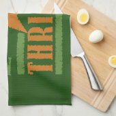 ナチュラルチ生まれリラーのカスタムキッチンタオル キッチンタオル (四つ折り)