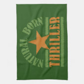 ナチュラルチ生まれリラーのカスタムキッチンタオル キッチンタオル (縦)