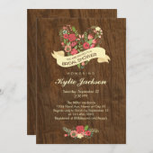 ナチュラルツリー ブライズシャワー招待状 招待状 (正面/裏面)