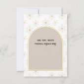 ナチュラルデイジーボホサンキューカード サンキューカード (裏面)