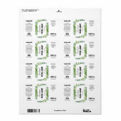 ナチュラルドロッパーボトルラベル ラベル (フルシート)