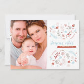 ナチュラルノエルクリスマスホリデーインアイボリー シーズンカード (正面)